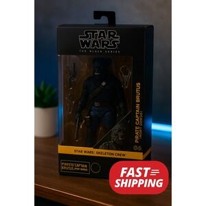 Star Wars Black Series Pirate Captain Brutus 6in Figure – Skeleton‎ Crew #06
